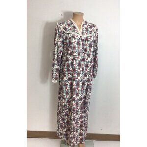 Lanz of Salzburg Vintage Polar Bear Nightgown Medium